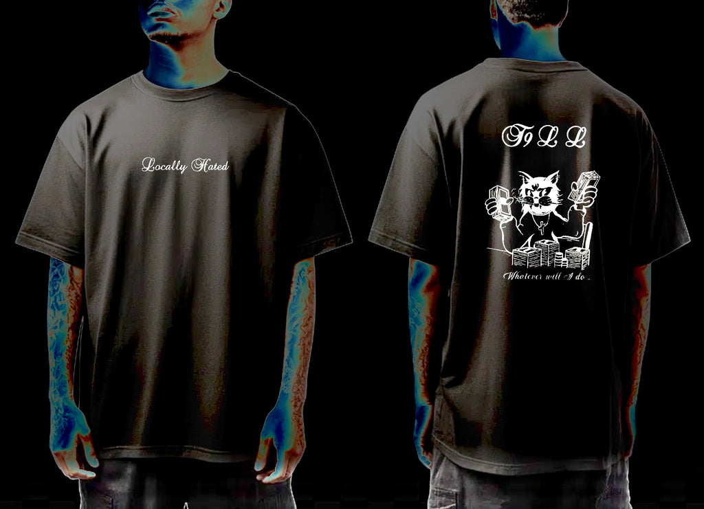 Locally Hated T9 oversized tee