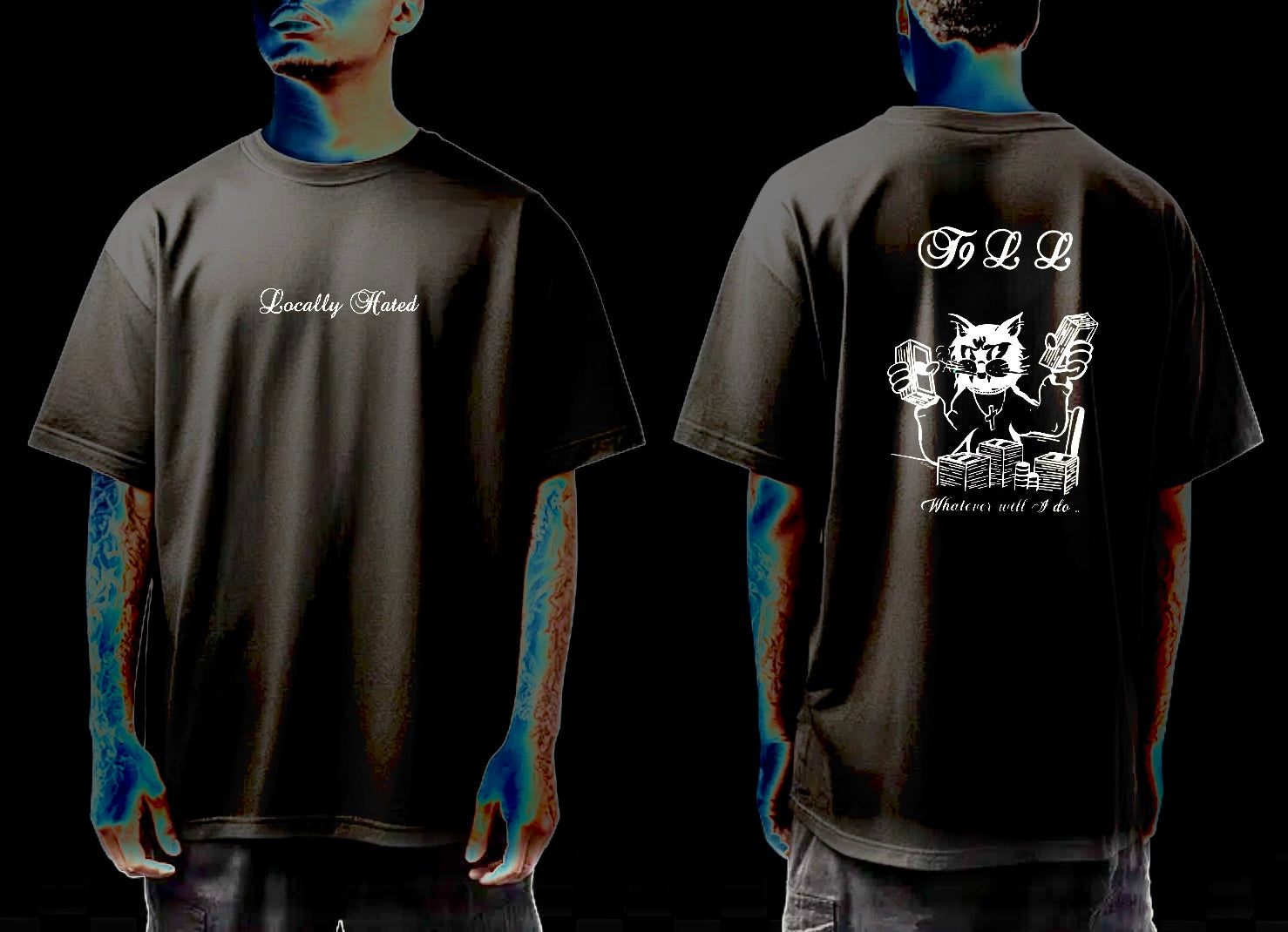 Locally Hated T9 oversized tee