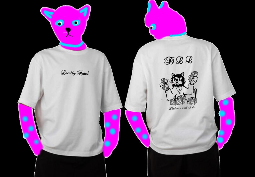 Locally Hated T9 oversized tee